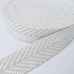 Tassenband 38 mm Jacquard Naturel