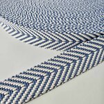 Tassenband 38 mm Jacquard Cornflower