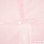 Transparante PVC soft pink