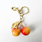 Bag Charm Cherry naturel