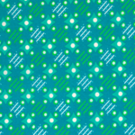 Petit Pan - Toile Cir&eacute;e Satellite of Love Boreal Green