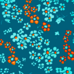 Petit Pan - Toile Cir&eacute;e Hanako Orage