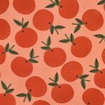 Canvas Fruits Oranges Peach