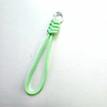 Bag Charm Groen met musketon