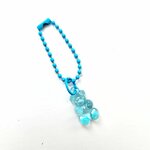 Bag Charm Gummi Beer Blauw