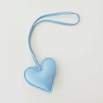 Bag Charm Hart blauw