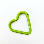 Bag Charm Musketon hart kiwi