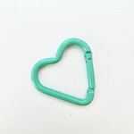 Bag Charm Musketon hart groen