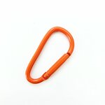 Bag Charm Musketon ovaal oranje
