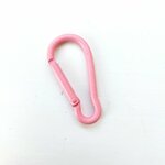 Bag Charm Musketon ovaal baby roze