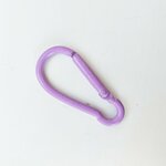 Bag Charm Musketon ovaal lila