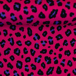 Canvas Leopard fuchsia/paars