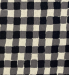 Cotton linen canvas - Black