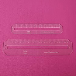 Acryl templates voor ritsen en overlays