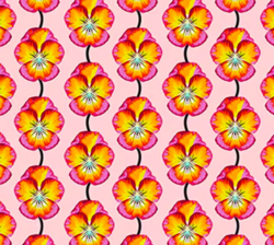 Iconic - Pansy in Flame