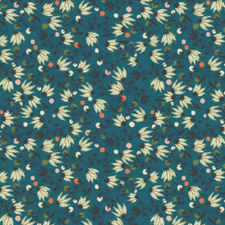 Riverbank - Edge Flower - Teal