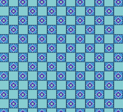 Friday Night - Serviette Cobalt