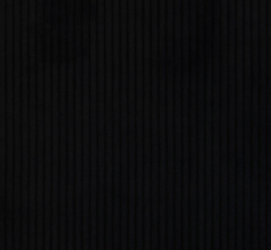 Ribfluweel zwart