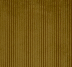 Ribfluweel goudgeel