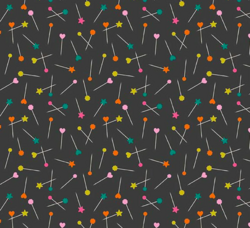 Bits and Bobs - Pins in Black
