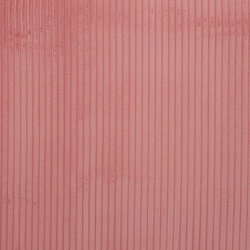 Ribfluweel roze