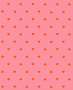 Ruby Star Society &ndash; Juicy - Hearts Ditsy in Sorbet