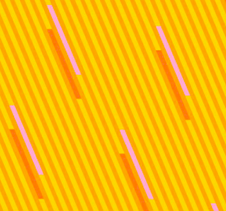 Ruby Star Society &ndash; Eye Candy - Stripe in Clementine