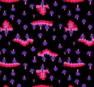 Ruby Star Society &ndash; Hello Alice - Caterpillar in Black