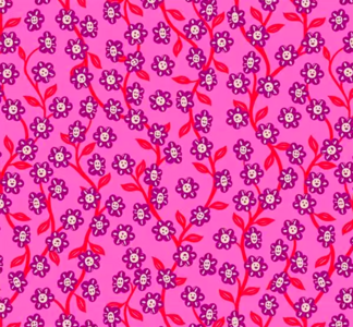 Ruby Star Society &ndash; Hello Alice - Chatty Garden in Lipstick