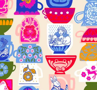 Ruby Star Society &ndash; Hello Alice - Tea Party in Shell