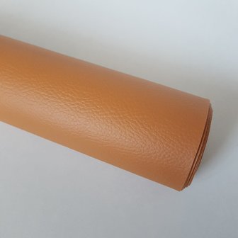 Faux leather camel