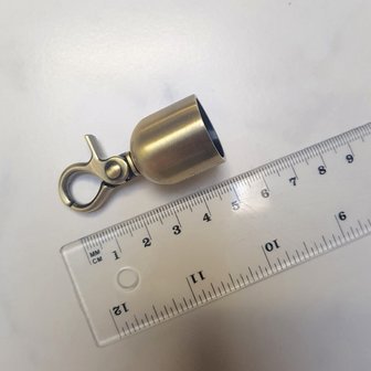 Tasselkapje brons