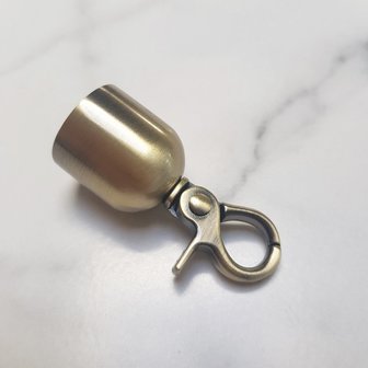 Tasselkapje brons