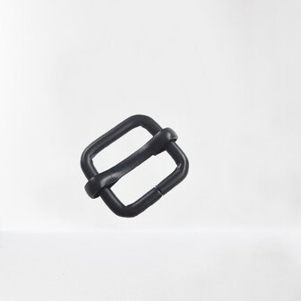 Schuifgesp mat zwart 13 mm