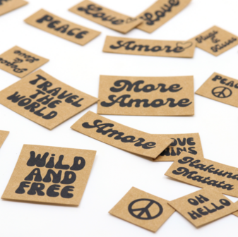 Labels SnapPap - Hippie