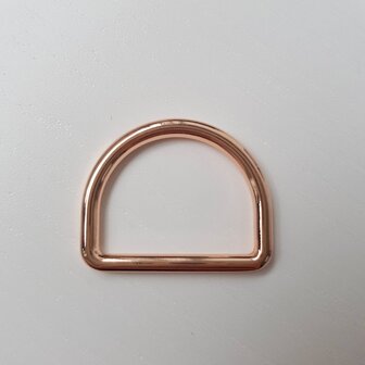 D-ring fijn ros&eacute; 25 mm