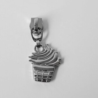 Trekker Cupcake zilver