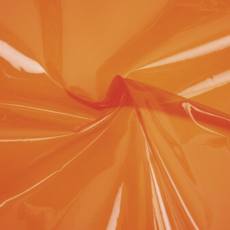 Transparante PVC oranje