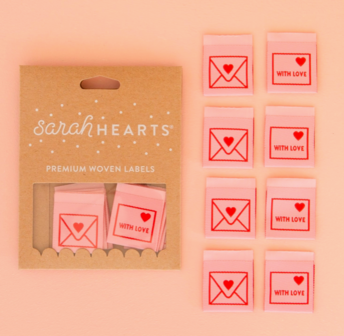 Labels &#039;With Love Envelope&#039;