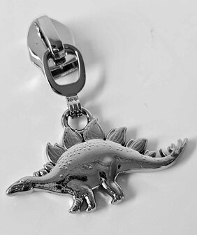Trekker Stegosaurus zilver