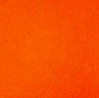 COUPON - Gerecycleerd vilt neon oranje