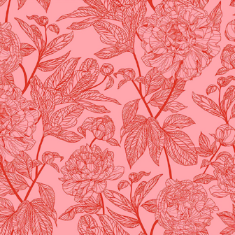 Indelible - Peony in Rouge