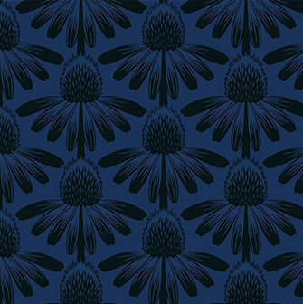 Indelible - Coneflower in Night