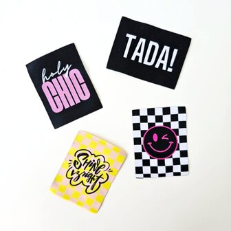 Martha  DIY pakket - Cantharellen lila/oranje
