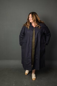 Dry oilskin - Dark Indigo