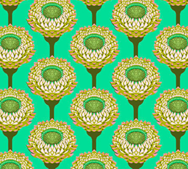 Iconic - Strawflower In Aqua