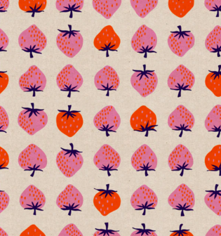 Ruby Star Society - Strawberry - Canvas Naturel