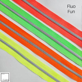 Zipperbundel Fluo Fun