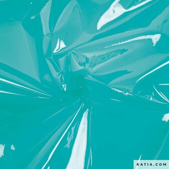 Transparante PVC teal
