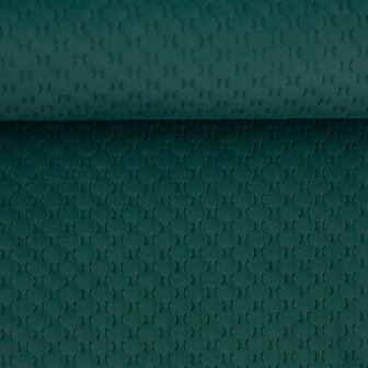 Fluweel patroon teal